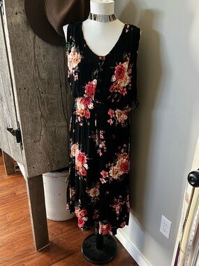Knox Rose Floral Midi Dress